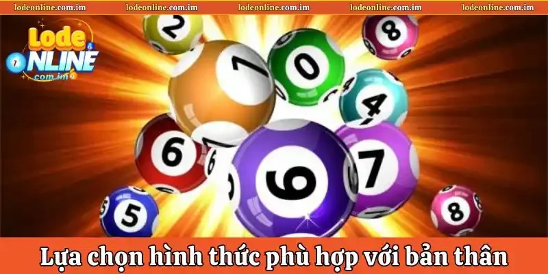 Thành viên lựa chọn hình thức cá cược phù hợp với bản thân